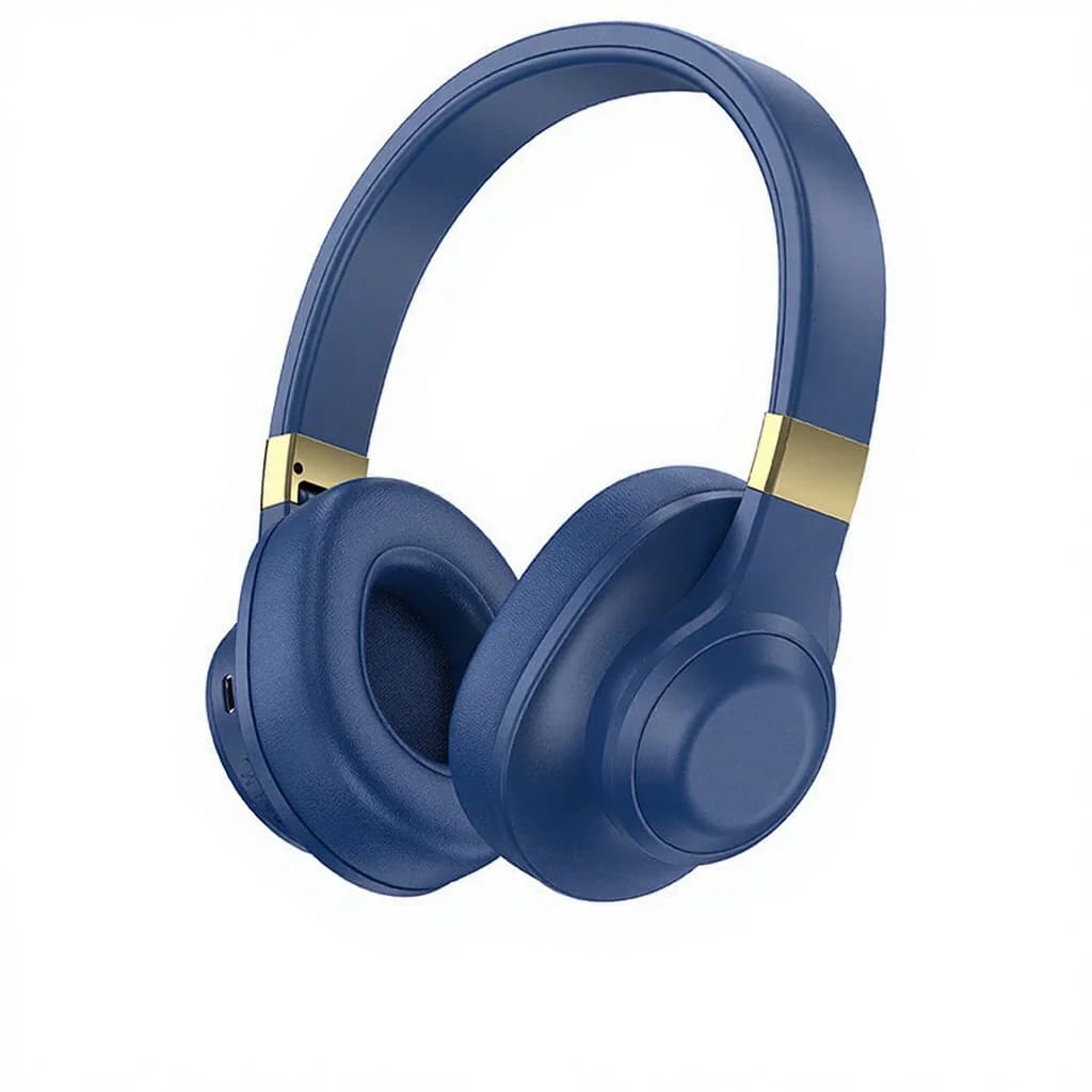 Bezprzewodowe słuchawki nauszne Bluetooth z głębokim basem i długim czasem pracy