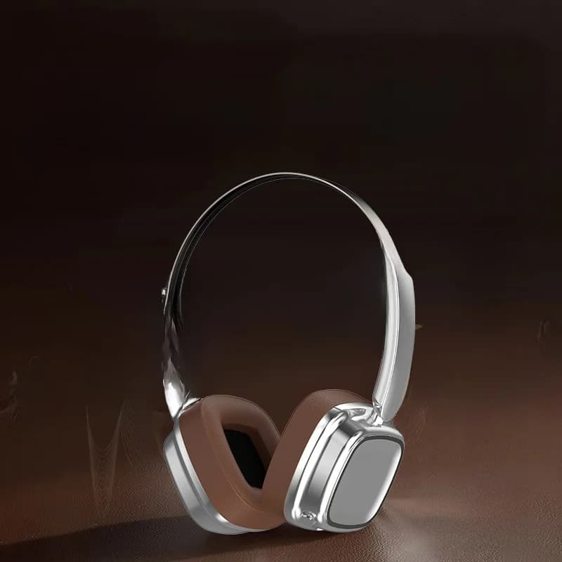 Retro bezprzewodowe słuchawki nauszne Bluetooth 5.4 Stereo Bass