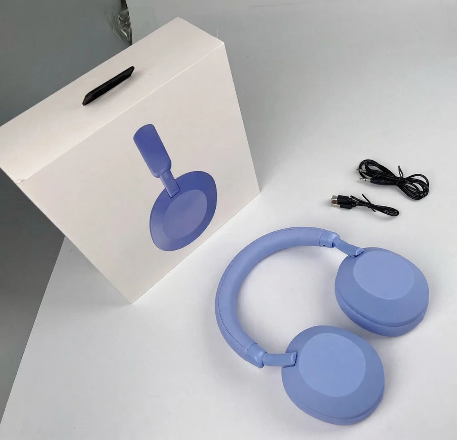 Bezprzewodowe słuchawki nauszne Bluetooth z aktywną redukcją szumów ANC