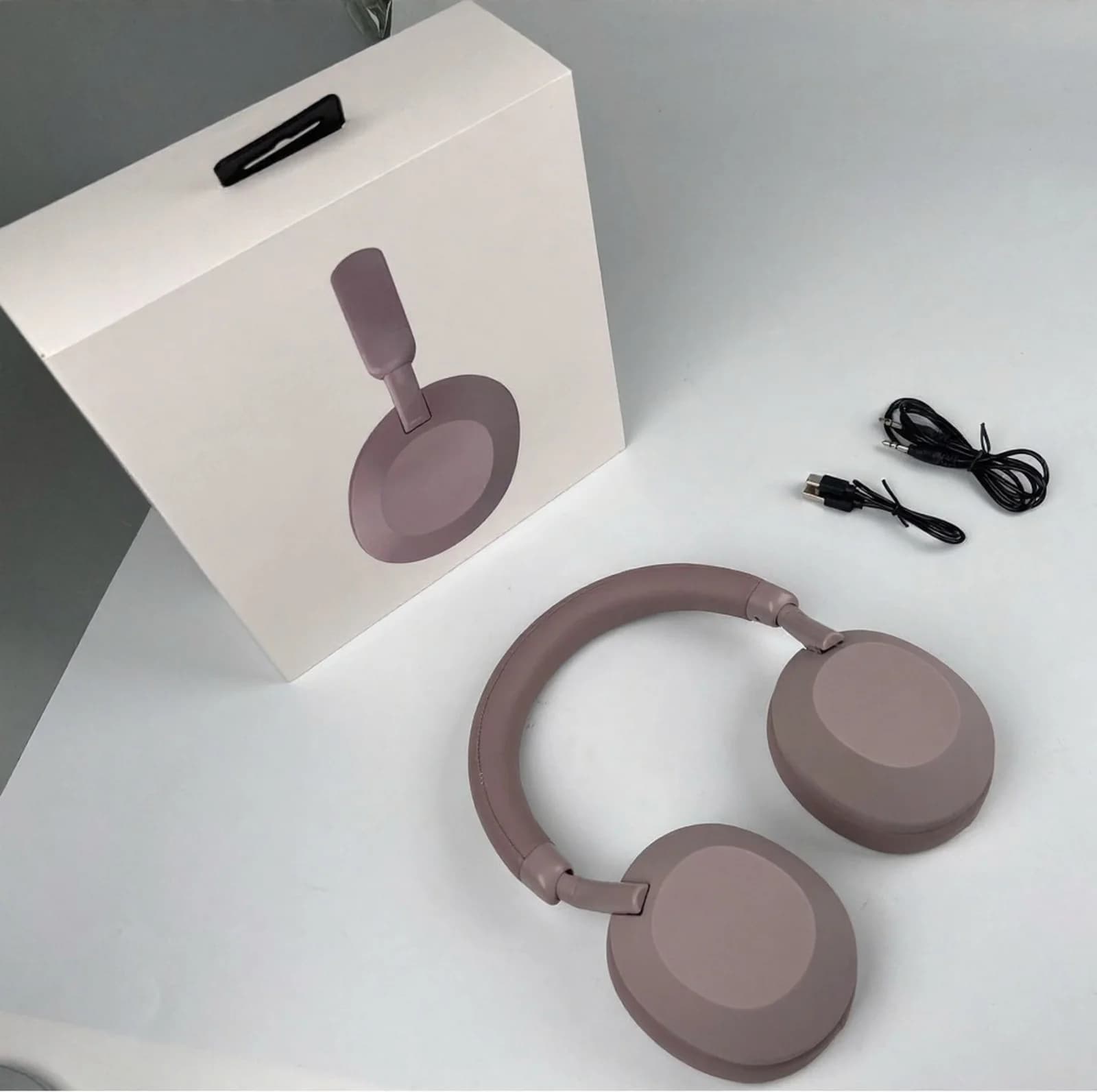 Aktywne tłumienie hałasu Bezprzewodowe słuchawki Bluetooth nauszne Stereo