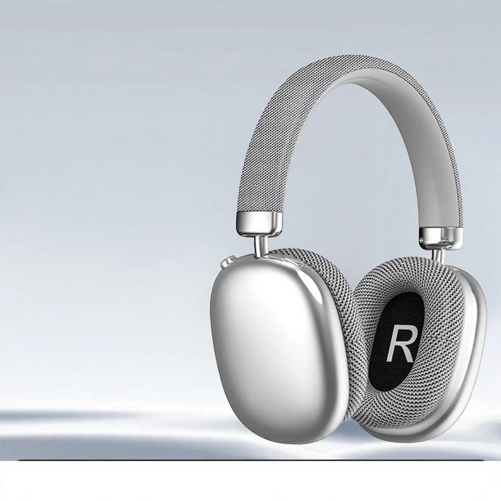 Bezprzewodowe słuchawki nauszne Bluetooth z radiem FM i slotem na kartę TF