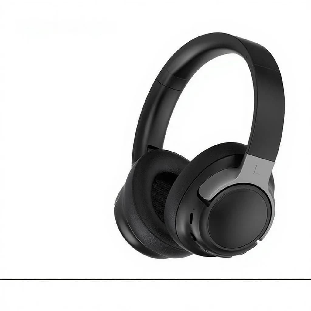 Bezprzewodowe słuchawki nauszne Bluetooth z aktywną redukcją szumów