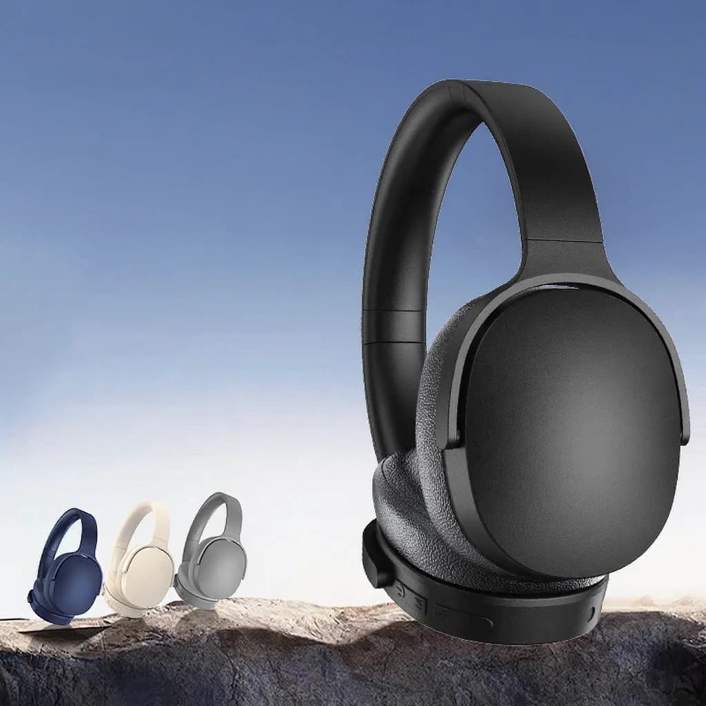 Bezprzewodowe słuchawki nauszne z ANC i Bluetooth