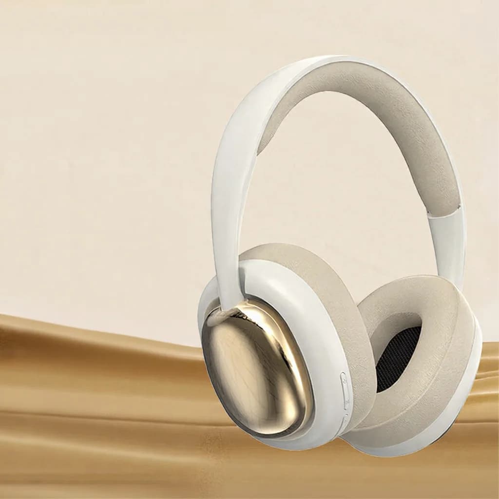 Bezprzewodowe słuchawki nauszne Bluetooth z radiem FM i dźwiękiem stereo