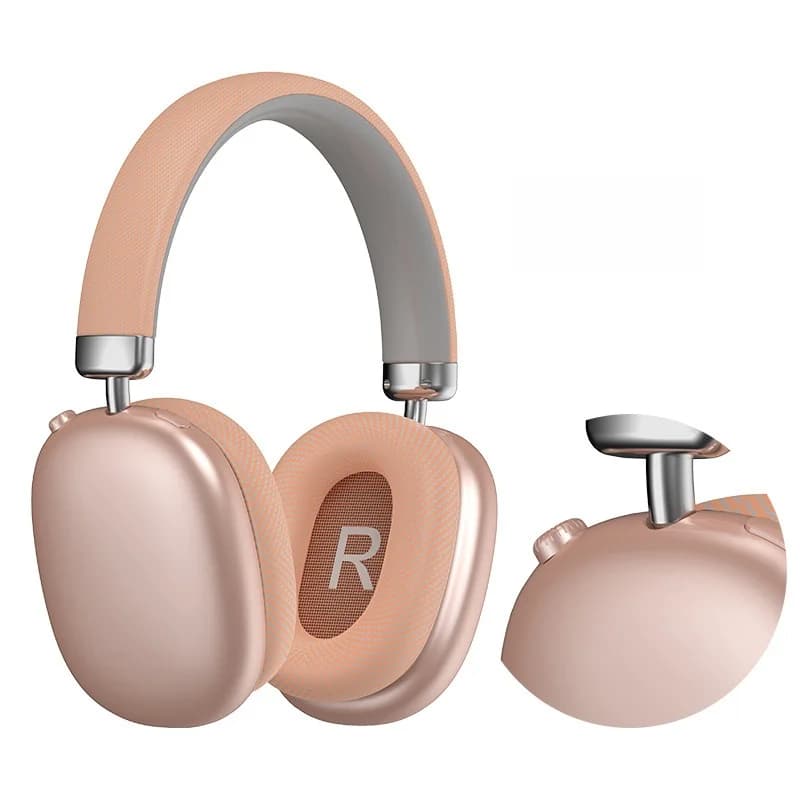 Bezprzewodowe słuchawki nauszne Bluetooth 5.4 długa bateria składane