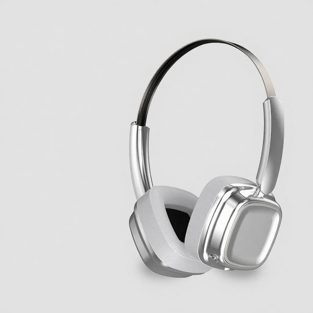 Retro bezprzewodowe słuchawki nauszne Bluetooth 5.4 Stereo Bass
