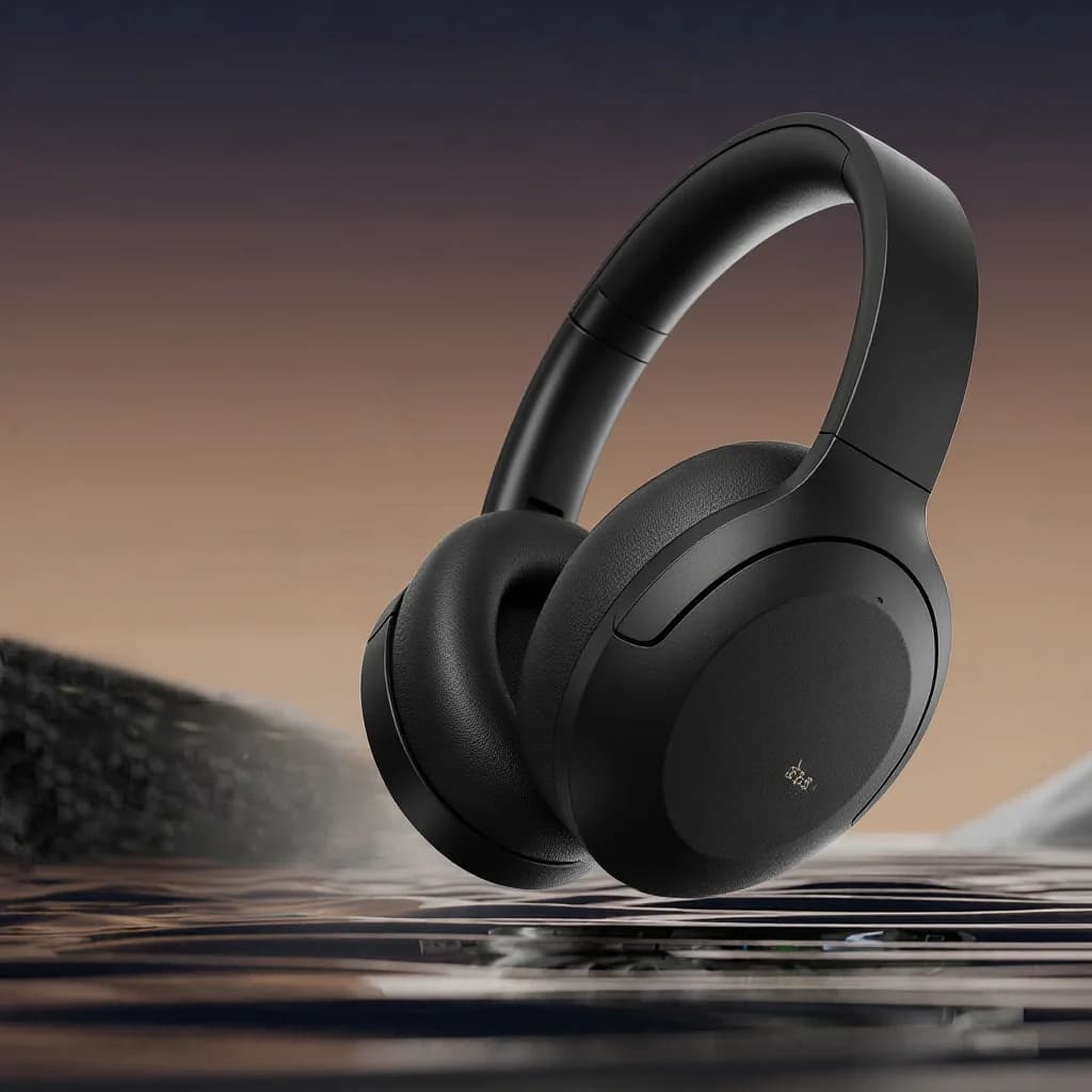 Bezprzewodowe słuchawki nauszne Bluetooth ze stereo i ANC