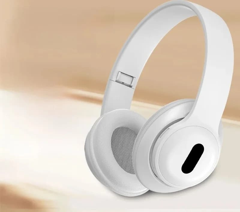Słuchawki bezprzewodowe nauszne Bluetooth z radiem FM i slotem na kartę TF