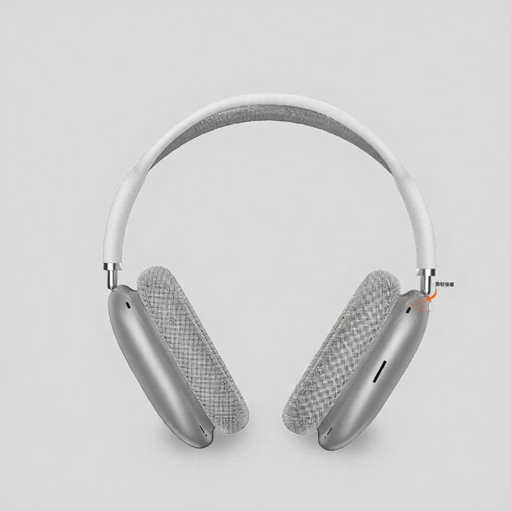 Słuchawki nauszne Bluetooth 5.4 z pokrętłem i radiem FM