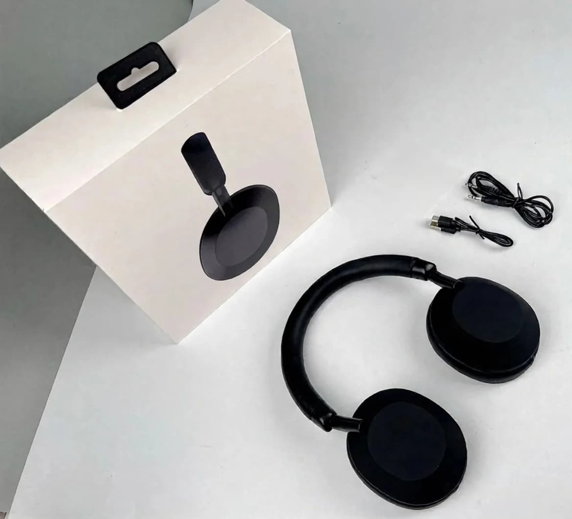 Bezprzewodowe słuchawki nauszne Bluetooth z aktywną redukcją szumów ANC