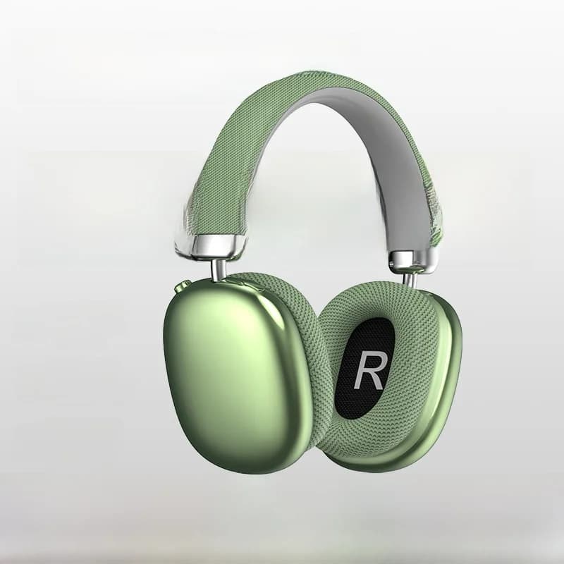 Bezprzewodowe słuchawki nauszne Bluetooth z gniazdem karty TF i ładowaniem Type-C