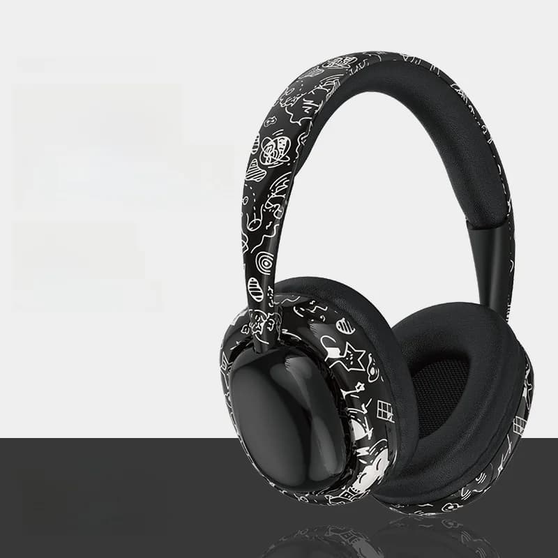 Słuchawki nauszne Bluetooth z głębokim basem i łącznością bezprzewodową