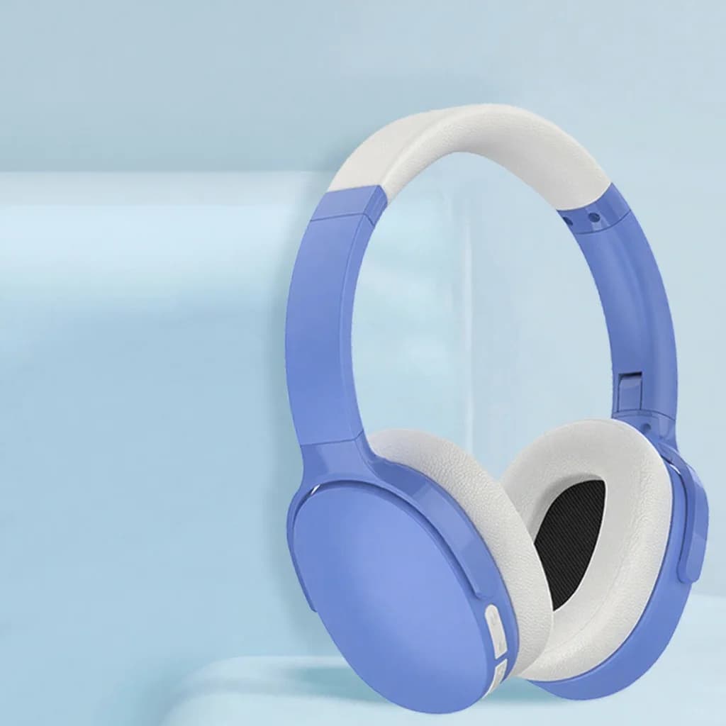 Bezprzewodowe słuchawki nauszne Bluetooth z długim czasem pracy na baterii