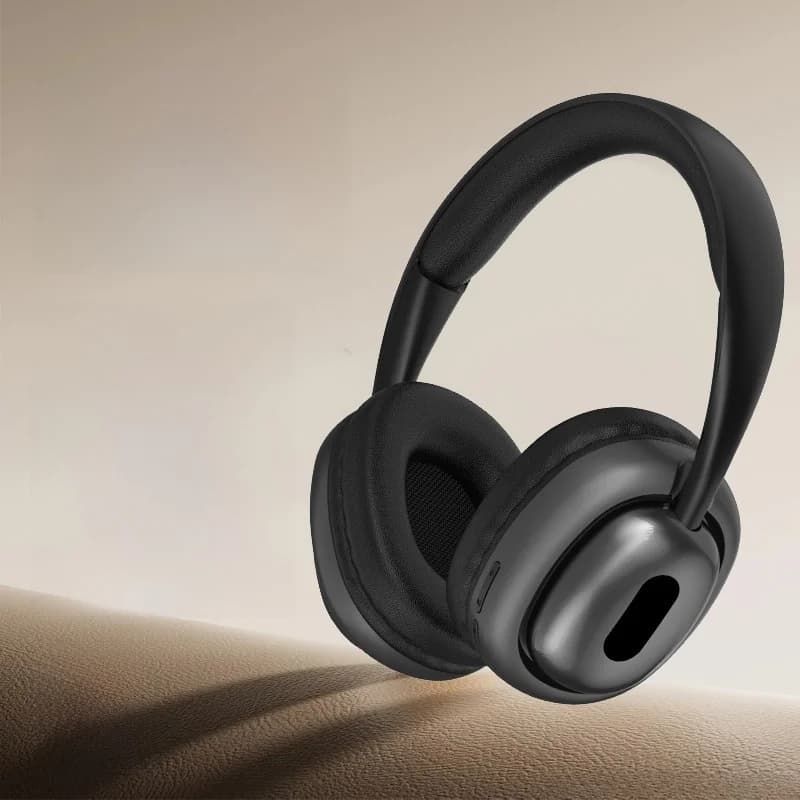 Słuchawki nauszne Bluetooth z radiem FM i slotem na kartę TF