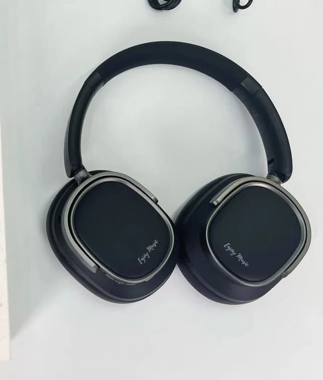 Retro słuchawki nauszne Bluetooth z aktywną redukcją szumów
