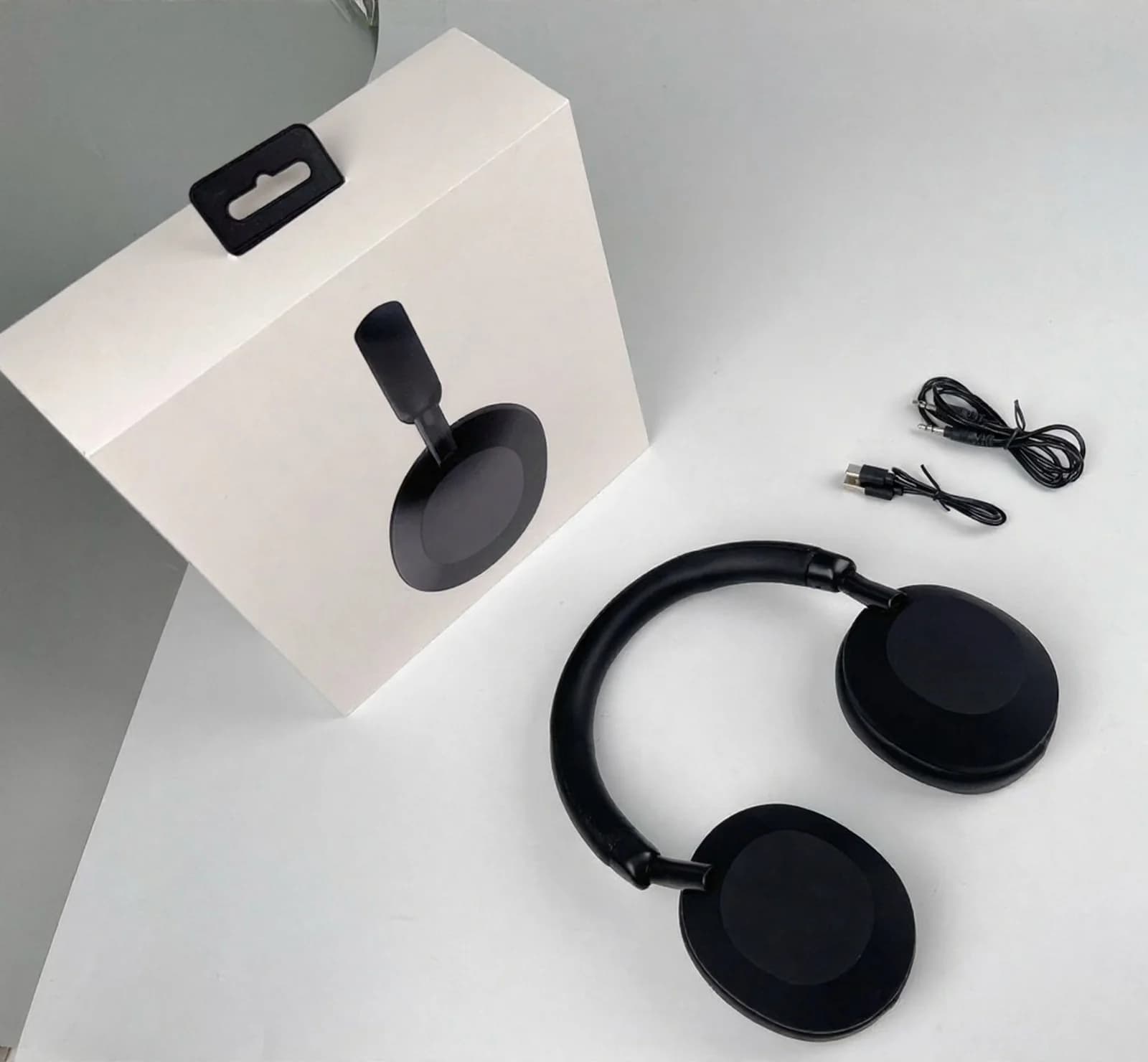 Aktywne tłumienie hałasu Bezprzewodowe słuchawki Bluetooth nauszne Stereo