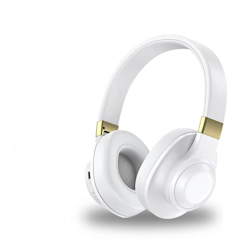 Bezprzewodowe słuchawki nauszne Bluetooth z głębokim basem i długim czasem pracy