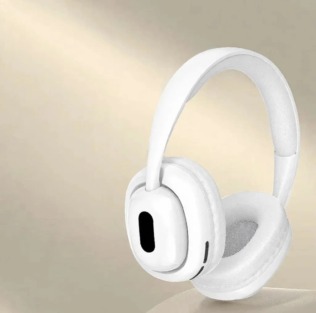 Słuchawki nauszne Bluetooth z radiem FM i slotem na kartę TF