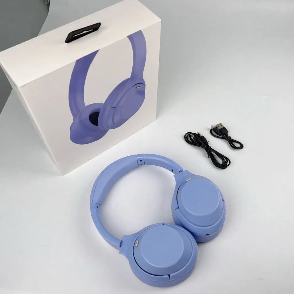 Bezprzewodowe słuchawki nauszne Bluetooth z aktywną redukcją szumów