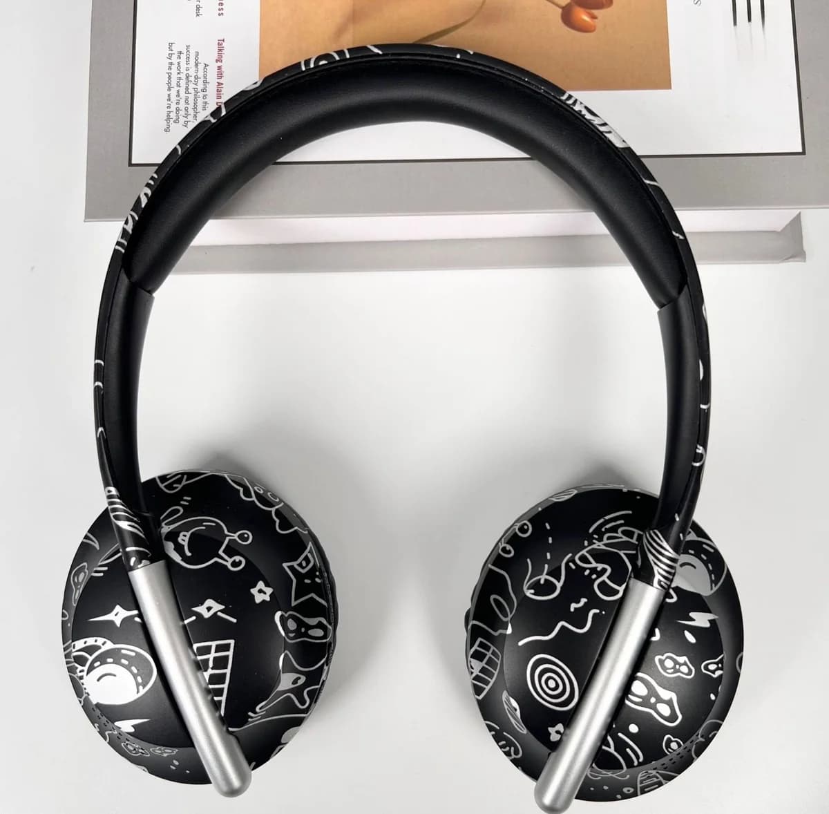 Słuchawki nauszne Bluetooth ze slotem na kartę TF i łącznością bezprzewodową
