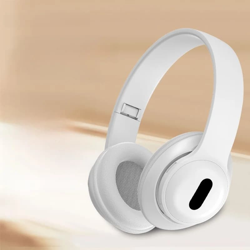 Słuchawki bezprzewodowe nauszne Bluetooth z radiem FM i slotem na kartę TF