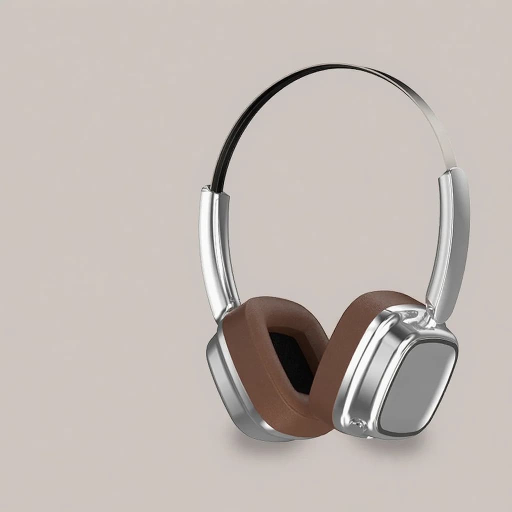 Retro bezprzewodowe słuchawki nauszne Bluetooth 5.4 Stereo Bass