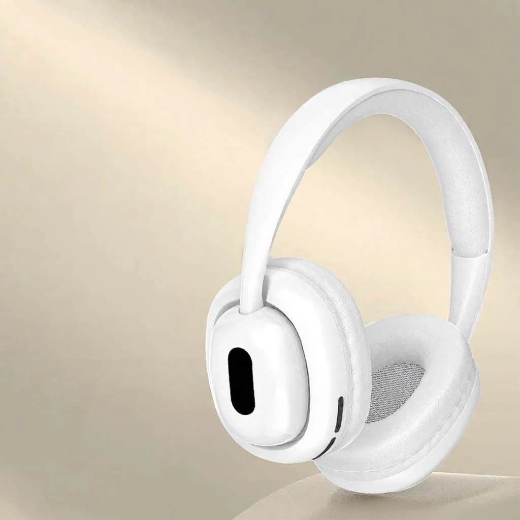 Słuchawki nauszne Bluetooth z radiem FM i slotem na kartę TF