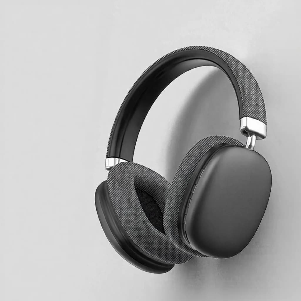 Bezprzewodowe słuchawki nauszne Bluetooth z głębokim basem i ładowaniem Type-C