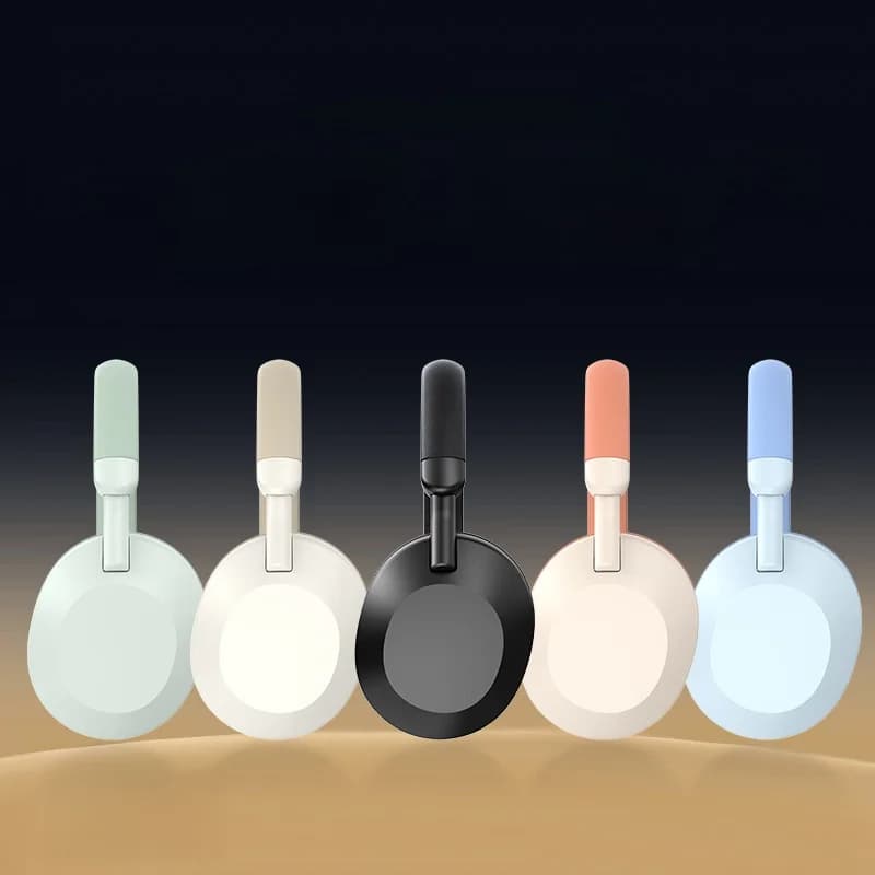 Bezprzewodowe słuchawki nauszne z radiem FM i Bluetooth 5.4