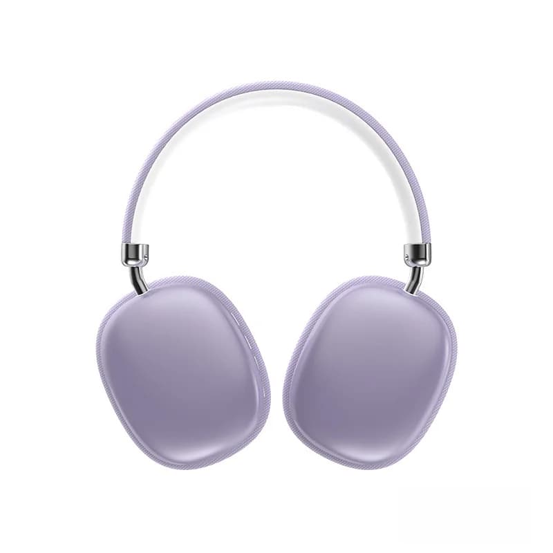 Bezprzewodowe słuchawki nauszne Bluetooth z głębokim basem i ładowaniem Type-C