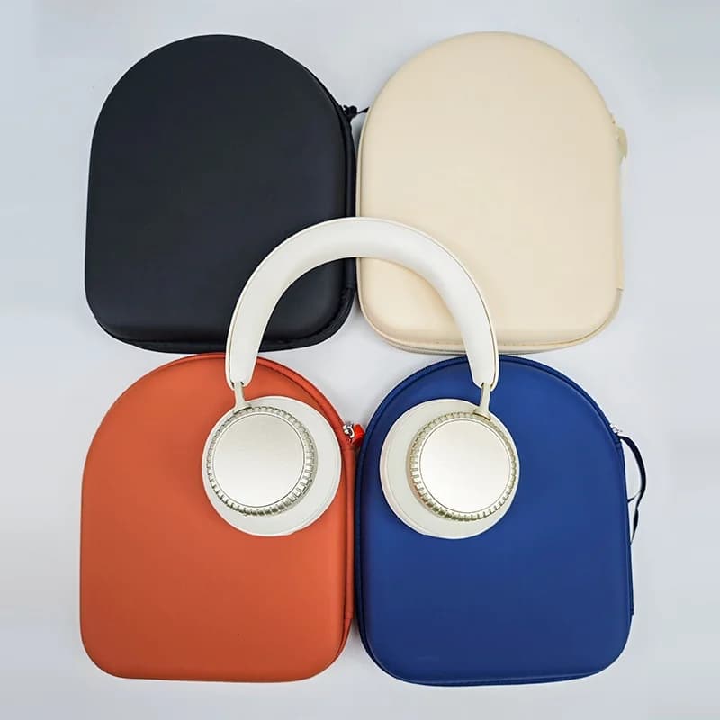 Bezprzewodowe słuchawki nauszne Bluetooth z ANC i etui
