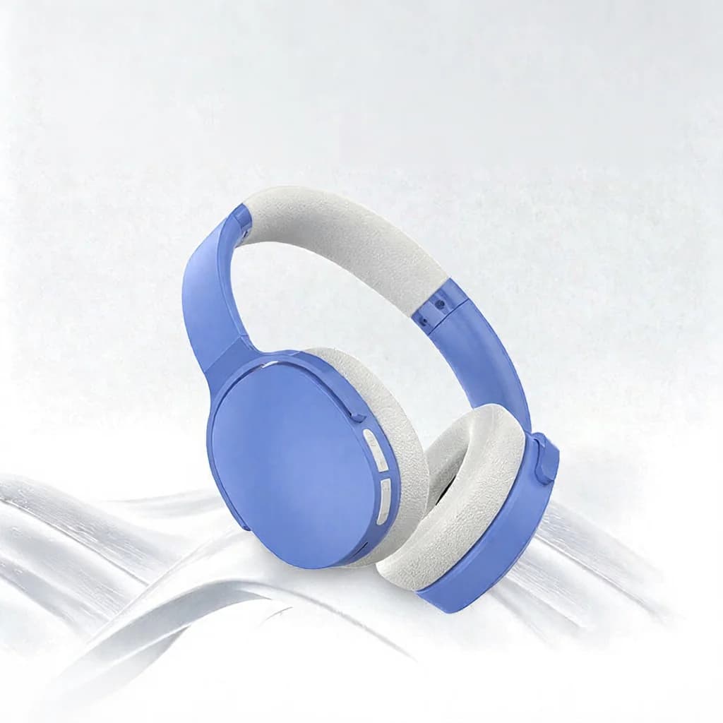 Słuchawki Bluetooth nauszne z radiem FM, kartą TF, trybami EQ i mikrofonem