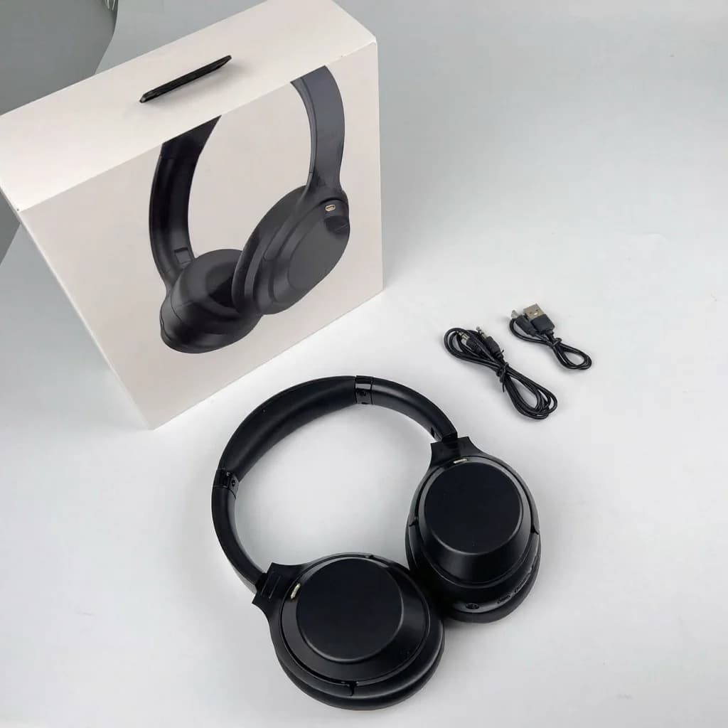 Bezprzewodowe słuchawki nauszne Bluetooth z aktywną redukcją szumów