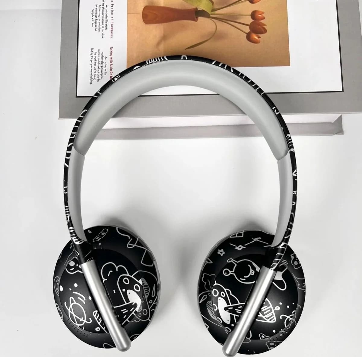 Słuchawki nauszne Bluetooth ze slotem na kartę TF i łącznością bezprzewodową