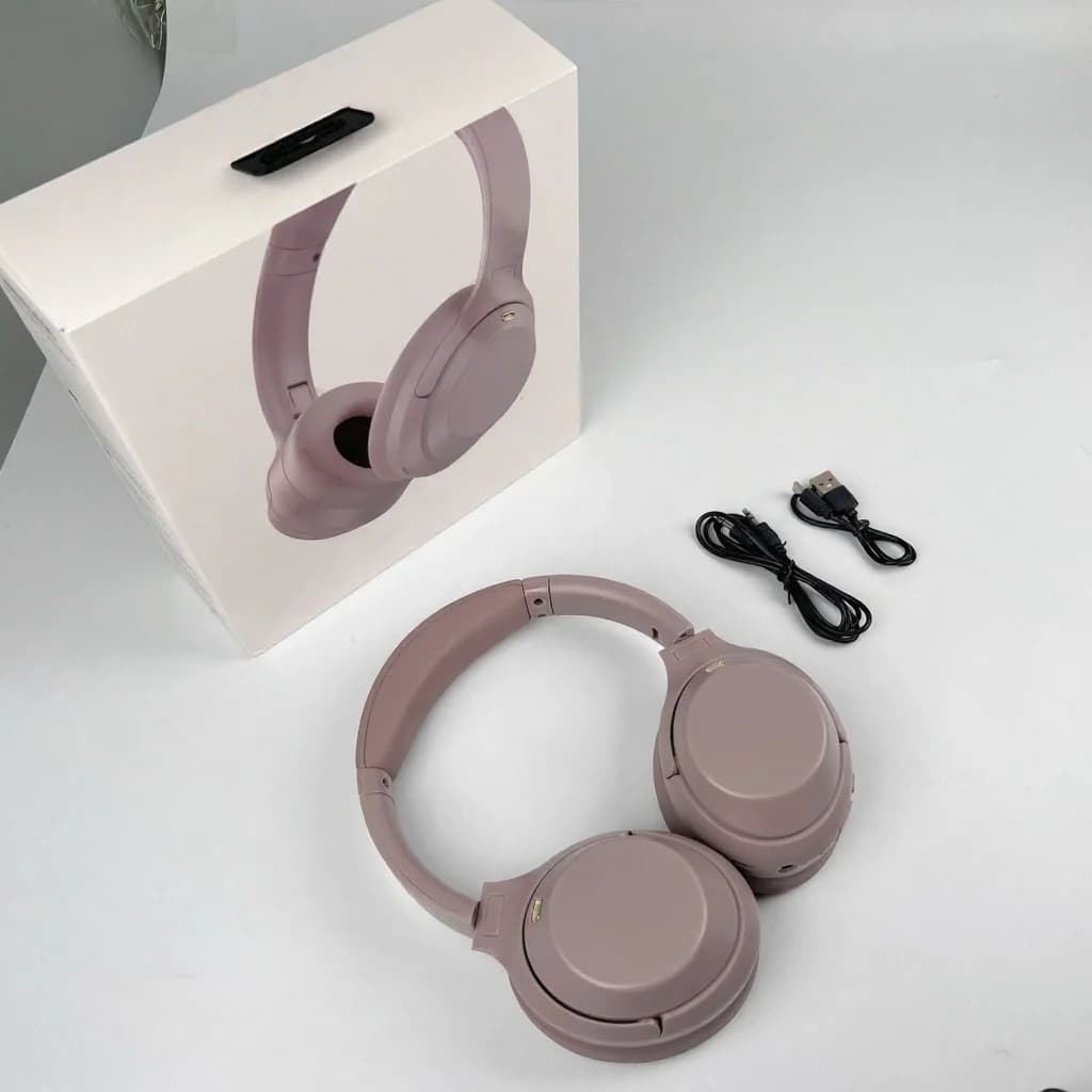 Bezprzewodowe słuchawki nauszne Bluetooth z aktywną redukcją szumów
