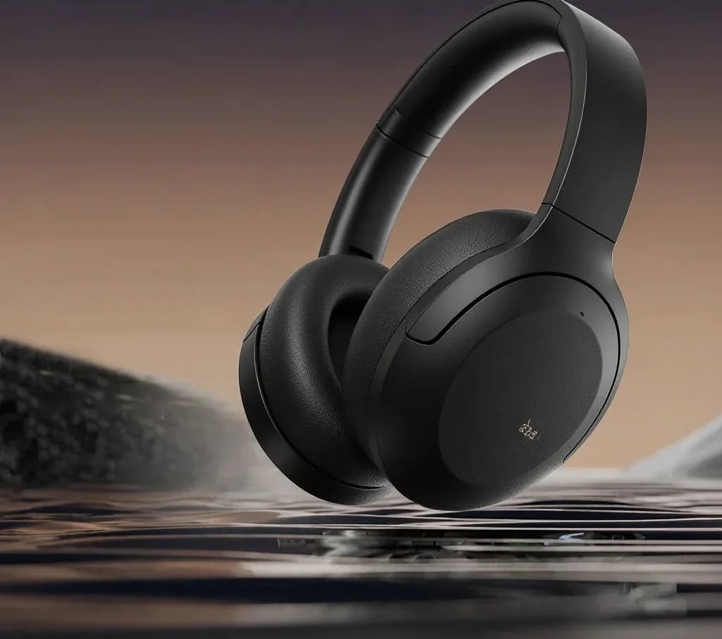 Bezprzewodowe słuchawki nauszne Bluetooth ze stereo i ANC