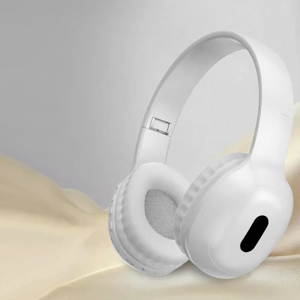 Słuchawki nauszne Bluetooth z gniazdem karty TF i wejściem AUX