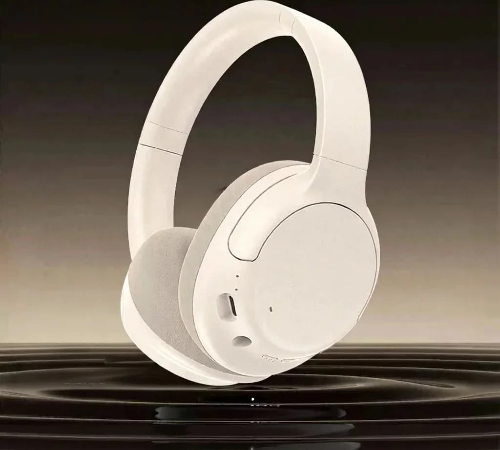 Bezprzewodowe słuchawki nauszne Bluetooth z ANC i długim czasem pracy