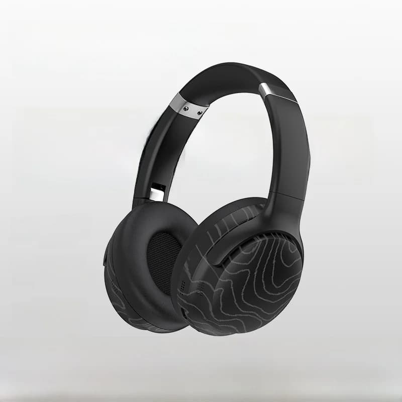 Bezprzewodowe słuchawki nauszne Bluetooth z radiem FM i redukcją szumów