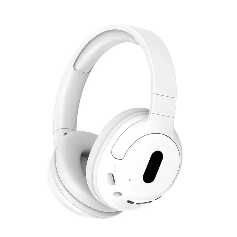 Bezprzewodowe słuchawki nauszne Bluetooth z mikrofonem, lekka konstrukcja