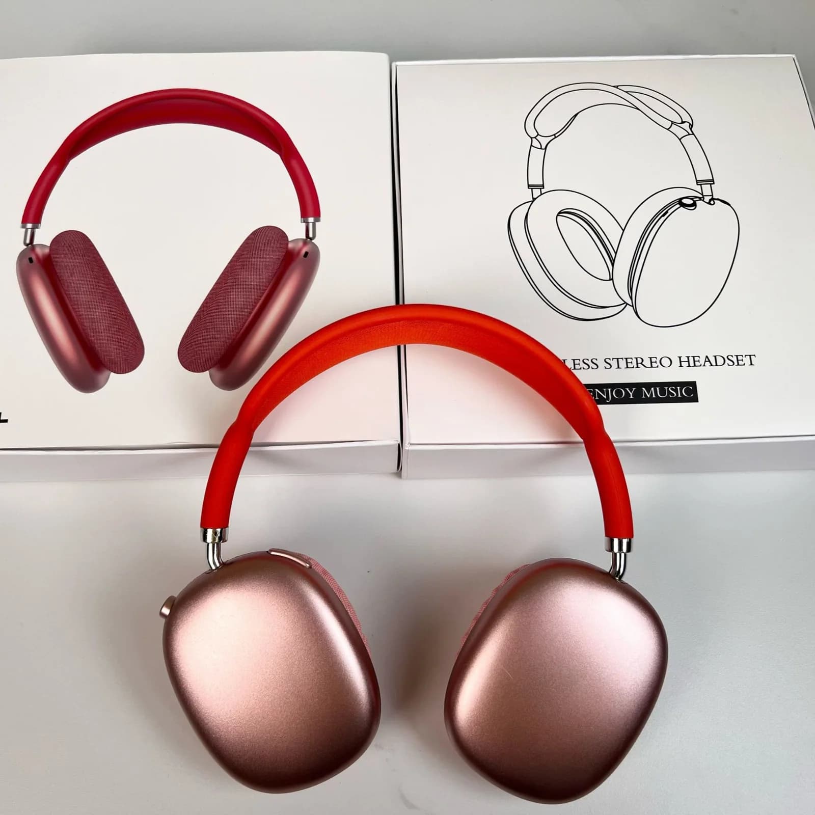 Bezprzewodowe słuchawki Bluetooth z radiem FM i slotem na kartę TF