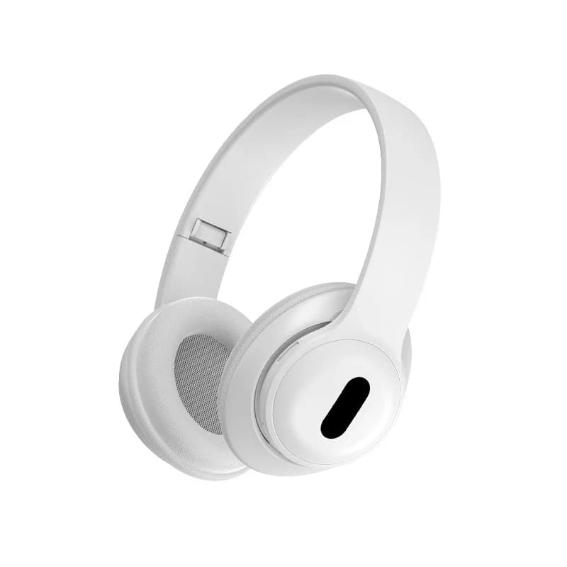 Słuchawki bezprzewodowe nauszne Bluetooth z radiem FM i slotem na kartę TF
