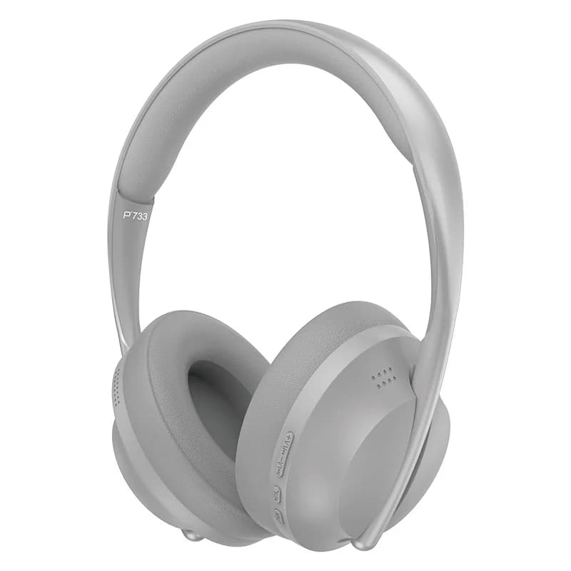 Bezprzewodowe słuchawki Bluetooth nauszne z radiem FM i AUX