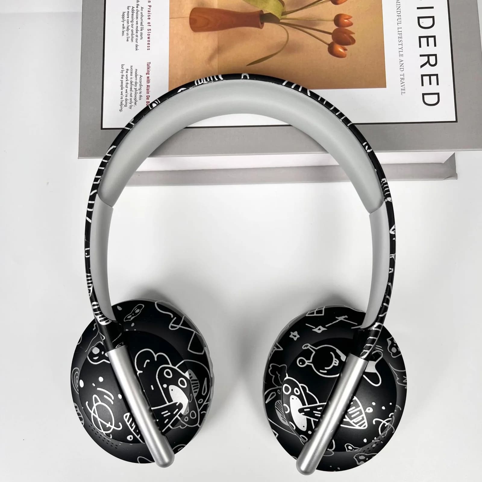 Słuchawki nauszne Bluetooth ze slotem na kartę TF i łącznością bezprzewodową